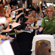 Image for article titled Fans Gather At Airport To Greet Carry Crates Containing Puppy Bowl Winners